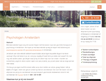 Tablet Screenshot of amsterdam-psycholoog.com
